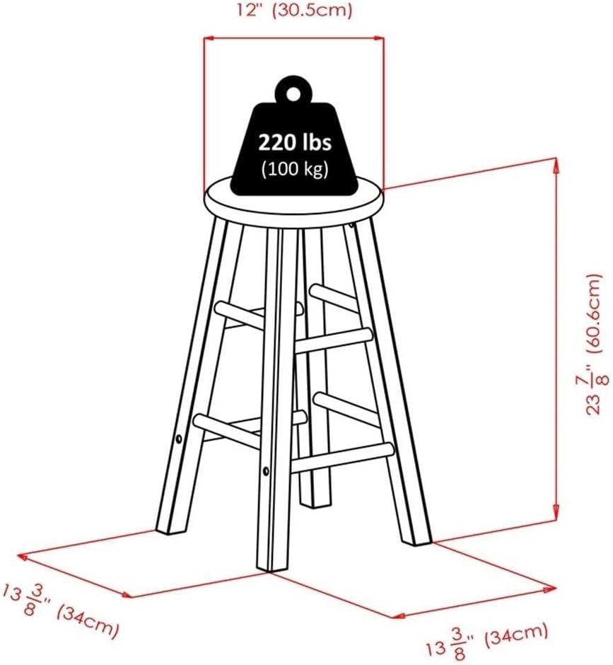 24" 2pc Element Counter Height Barstools - Winsome