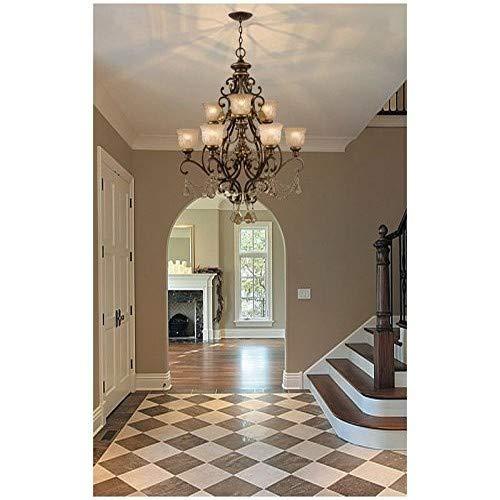 7416-BU-Crystorama Lighting-Norwalk - Six Light Chandelier     -Traditional Installation