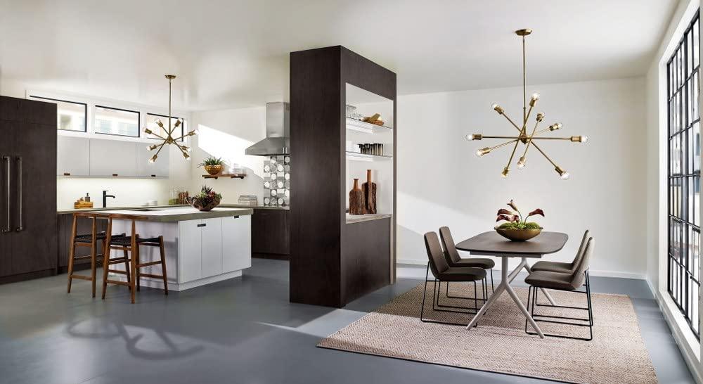 Kichler Lighting Armstrong 8 - Light Chandelier in  Natural Brass
