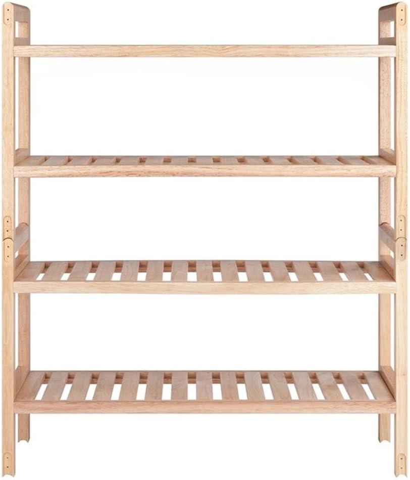 2pc Mercury Stackable Shoe Rack Set Natural - Winsome: Hardwood Organizer for Closet & Entryway