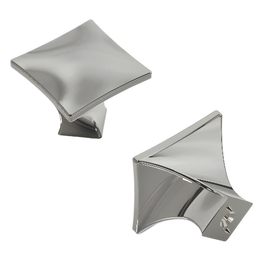 Twist 1 1/4" Length Square Knob