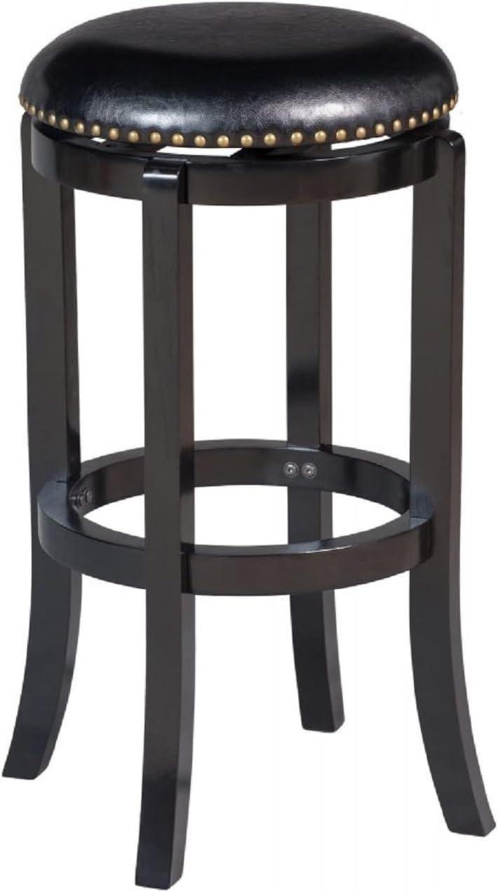 Boraam Cordova Bar Height Swivel Backless Bar Stool - Cherry