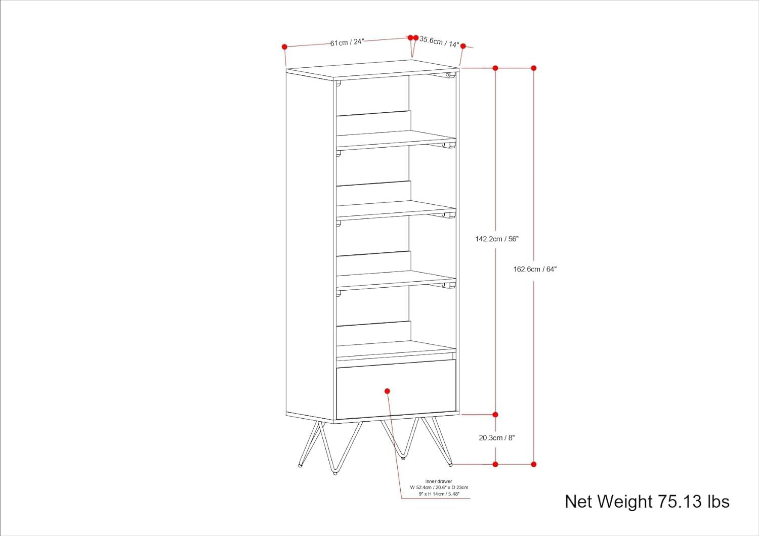 Hunter Bookcase