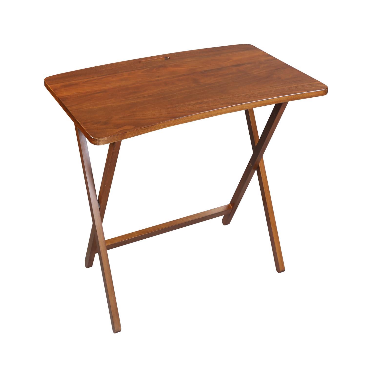 Arizona Folding Table with Solid American Gum - Sweet Oak
