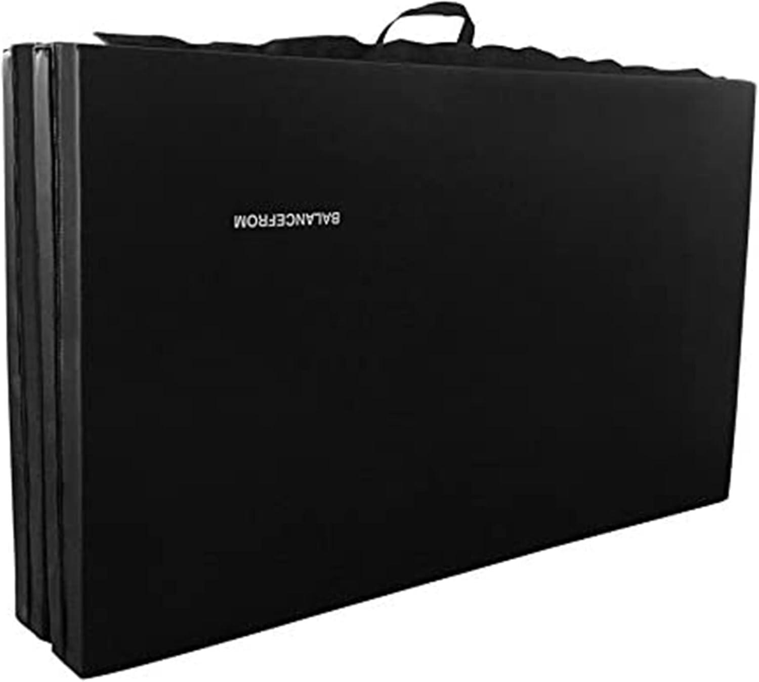 BalanceFrom Fitness BalanceFrom Fitness All Purpose Folding Gymnastics Gym Exercise Mat for Yoga, Aerobics, Pilates, and Martial Arts