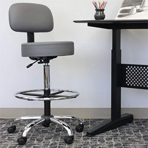 Boss Office Products Vinyl Drafting Chair