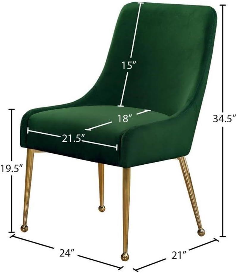 Rickyah 19.5'' H Velvet Upholstered Side Chair