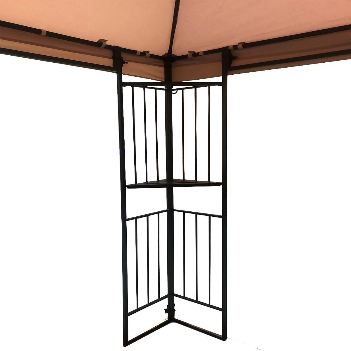 Garden Riplock 350 10ft x 12ft Slate Gray Top Cover Outdoor Canopy