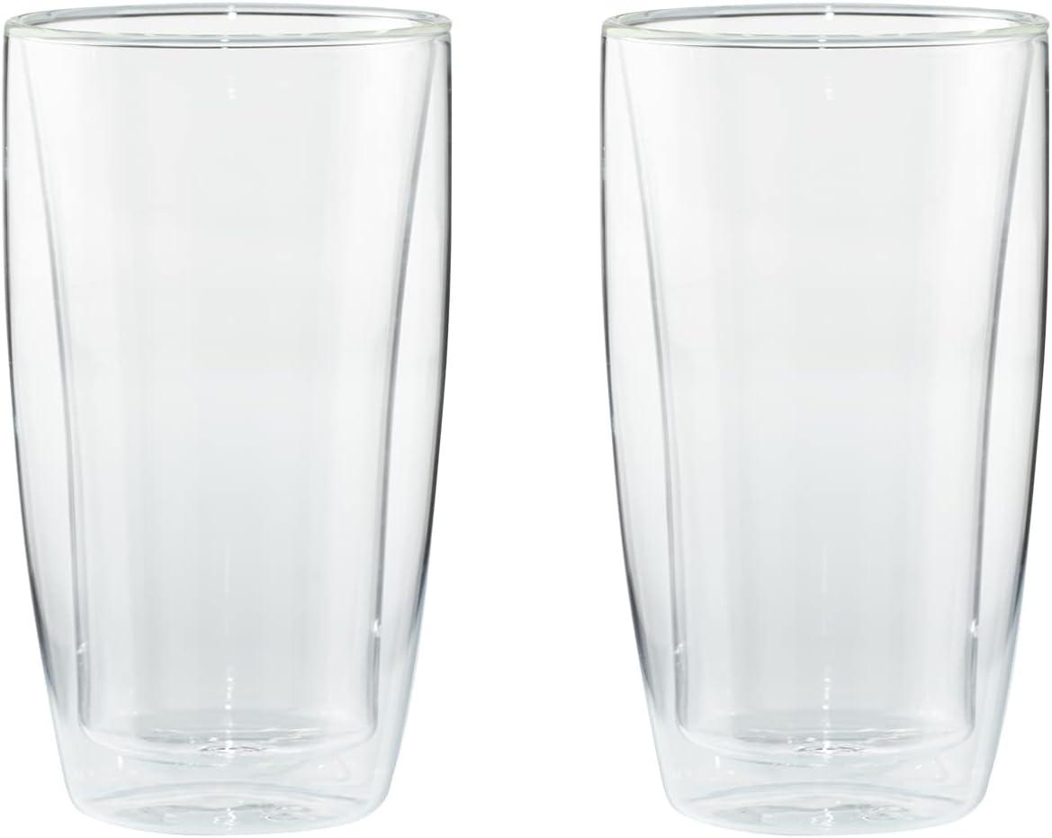 HENCKELS Cafe Roma Double-Wall Glassware 11.8oz. Latte Glass