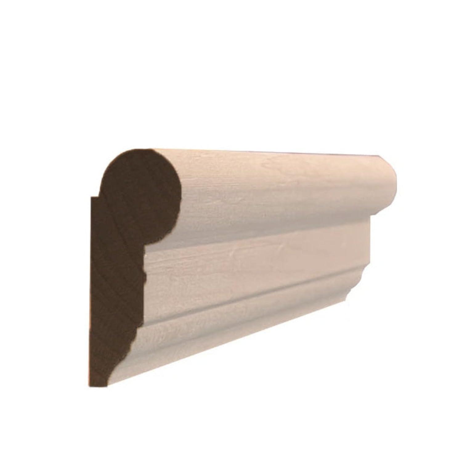 NewMouldings EWPC11 Picture Hanging Rail 1-5/8" Tall x 11/16" Moulding. Unfinished