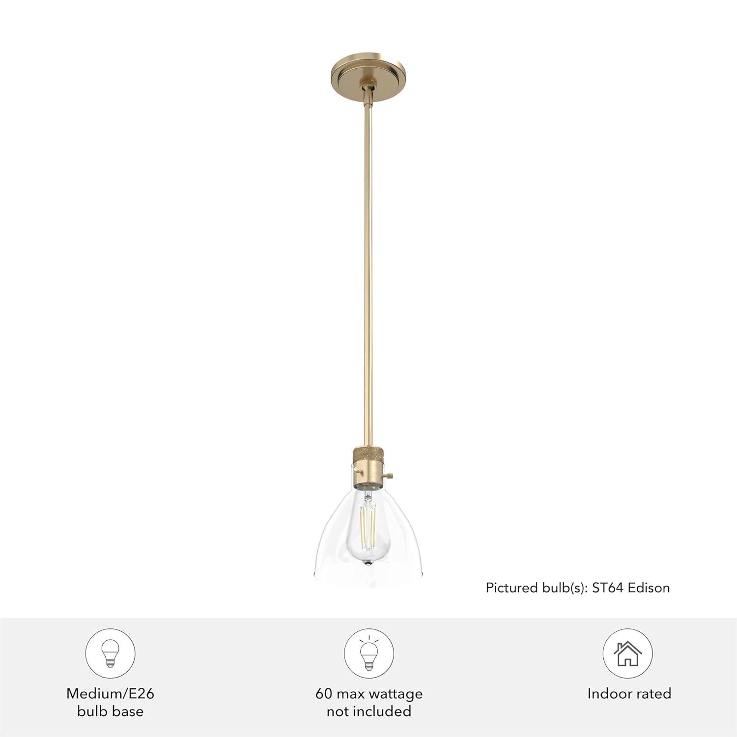 Hunter Fan Van Nuys 1 Light Bell Mini Pendant
