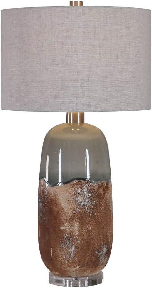 Uttermost Maggie 30 1/4" High Terracotta Rust Ceramic Vase Table Lamp