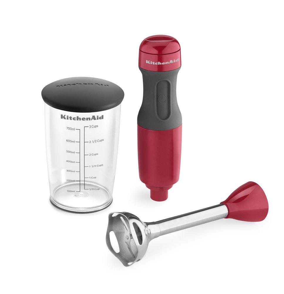 KitchenAid KHB1231 2-Speed Hand Blender, Empire Red - KHB1231ER (Used)
