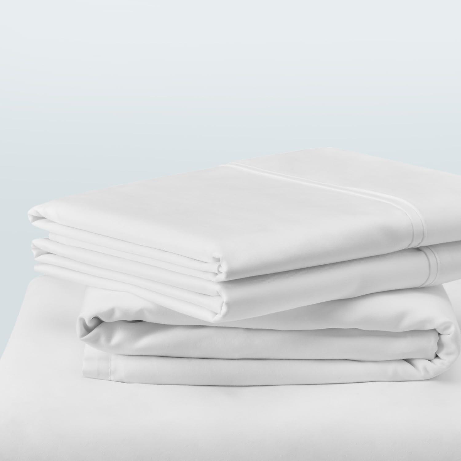 Tempur-Pedic Tempur-Classic Cotton Sheet Set, White, Full, Adult