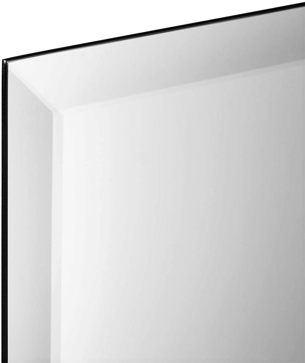 Frameless 16" x 60" Beveled Full-Length Rectangular Mirror