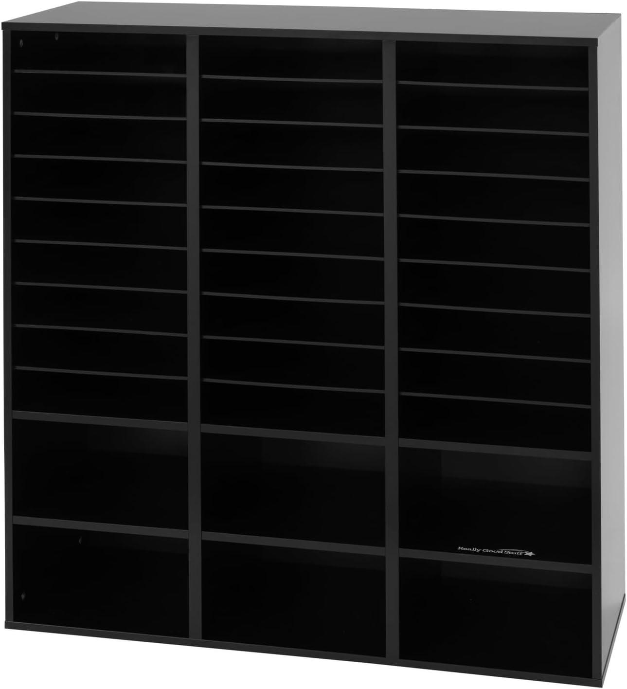 27-Slot Mail And Supplies Center With 6 Cubbies