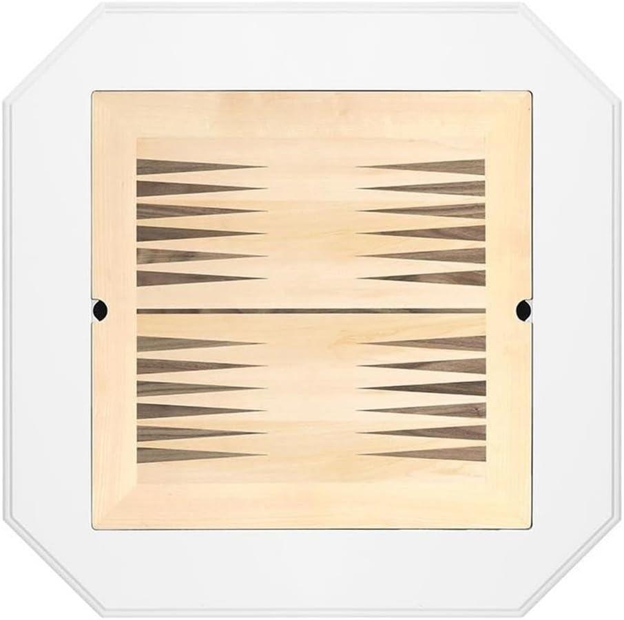 AC00862 - Game Table, White Finish - Galini