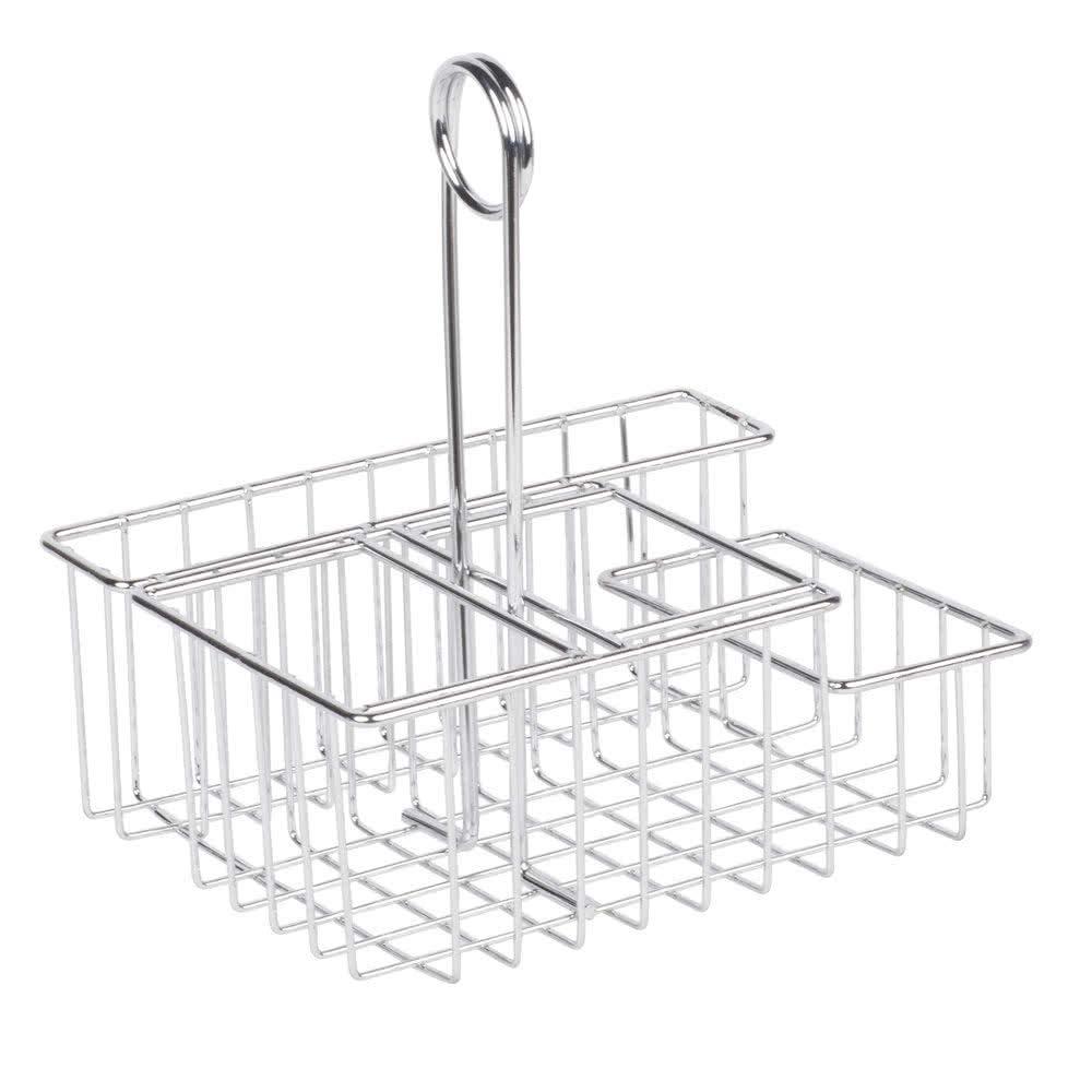 G.E.T. Tabletop Caddies - 4 Compartment Condiment Caddy
