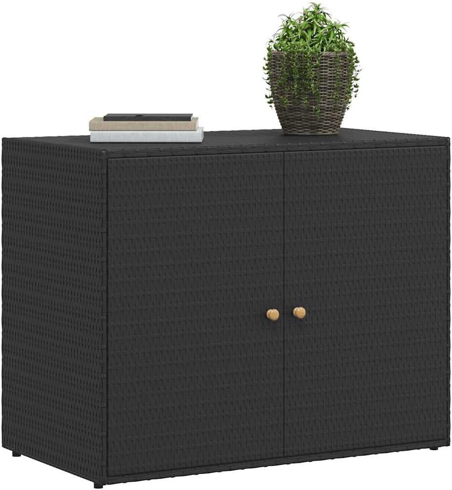 VidaXL Water Resistant Acacia Cabinet Deck Box