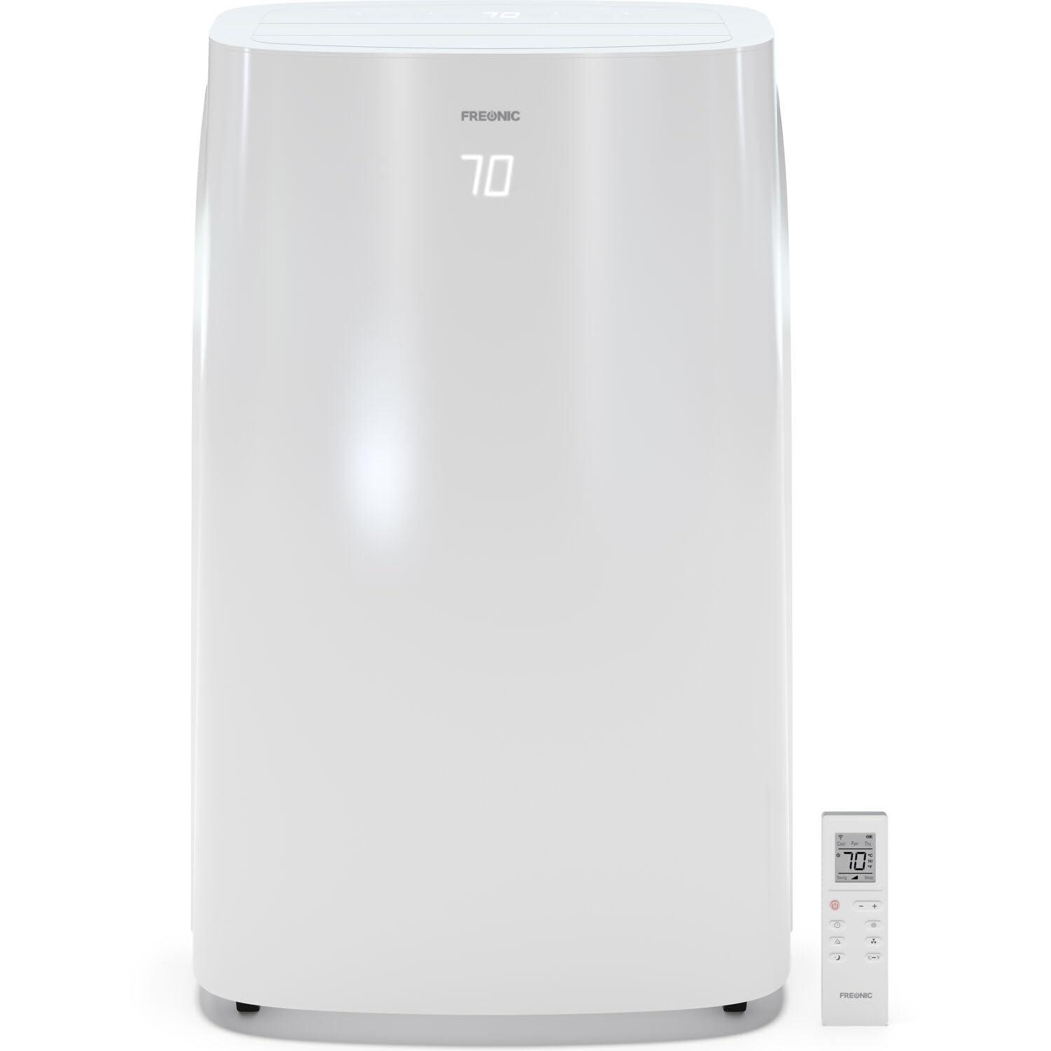 Freonic 14,500 BTU ASHRAE/10,800 BTU DOE 450 sq. ft. Portable Air Conditioner with Remote