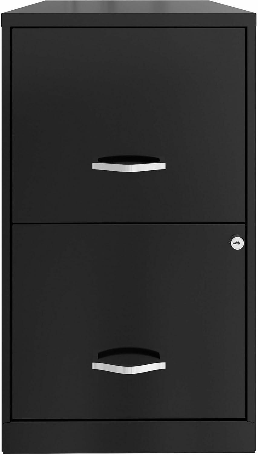 Lorell Soho 14.3'' Wide 2 -Drawer Steel File Cabinet