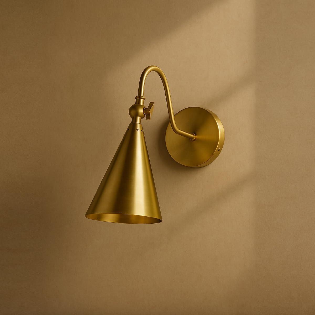 Laurent Sconce - Aged Brass