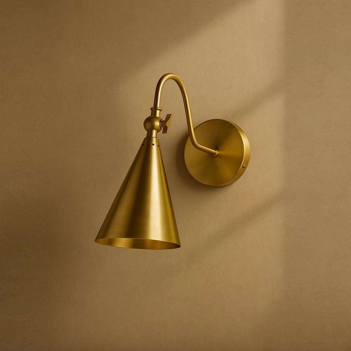 Laurent Sconce - Aged Brass
