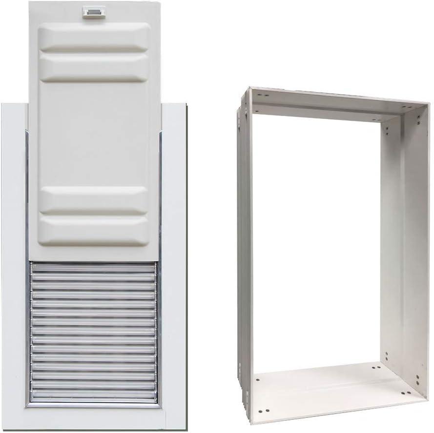 High Tech Pet Metal Wall Mounted Electronic Pet Door