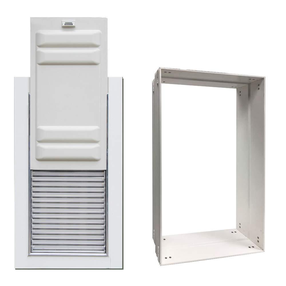 High Tech Pet Metal Wall Mounted Electronic Pet Door