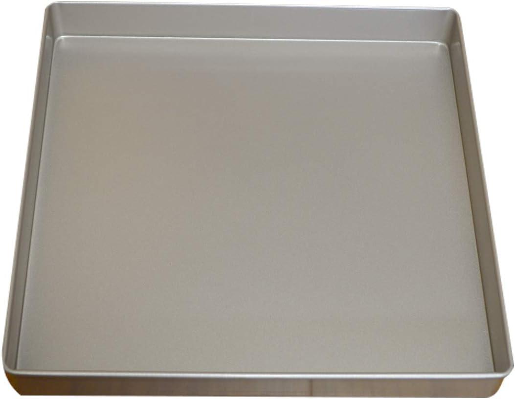 Anadea Nonstick Square Baking Pan, 11X11 Inch Carbon Steel Cake Baking Sheet, Cookies Bakeware For Oven Baking Gold