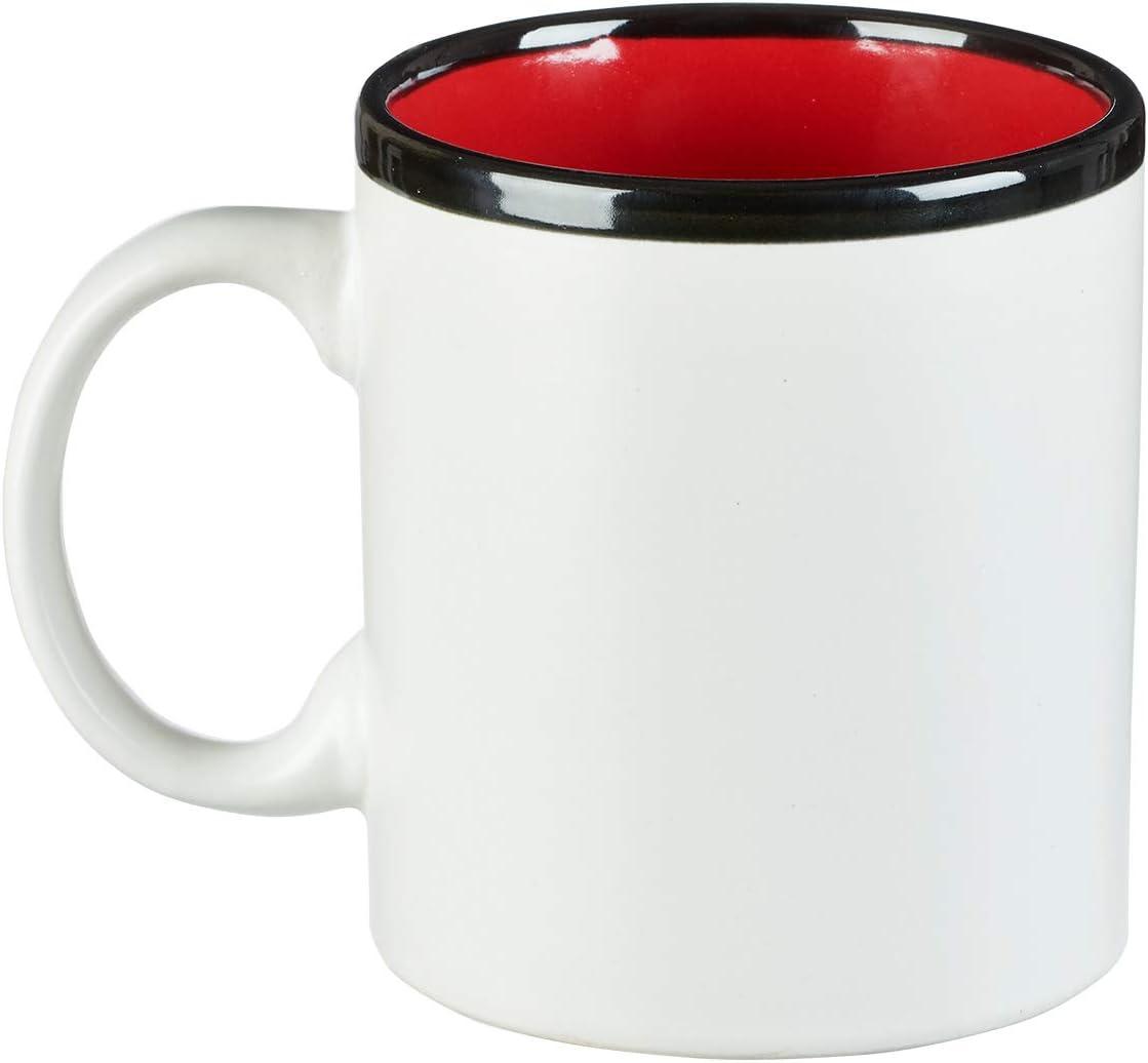 Teaching is a Work of Heart Red Ceramic Mug