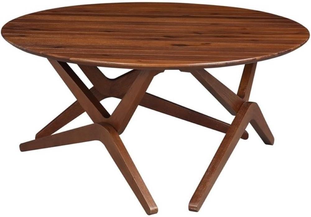 Sydney Adjustable Dining Table Brown - Boraam