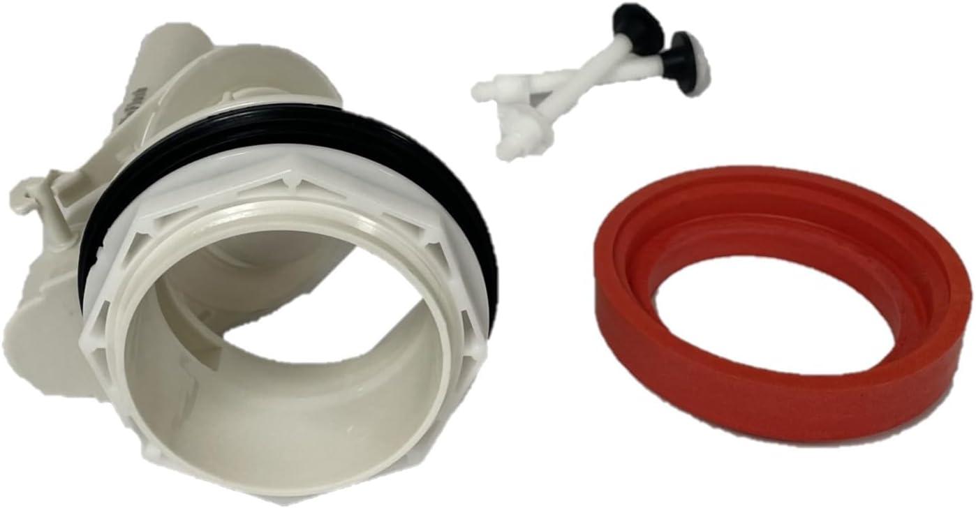 Universal Rubber Flush Valve Replacement Kit with Nylon Bolts
