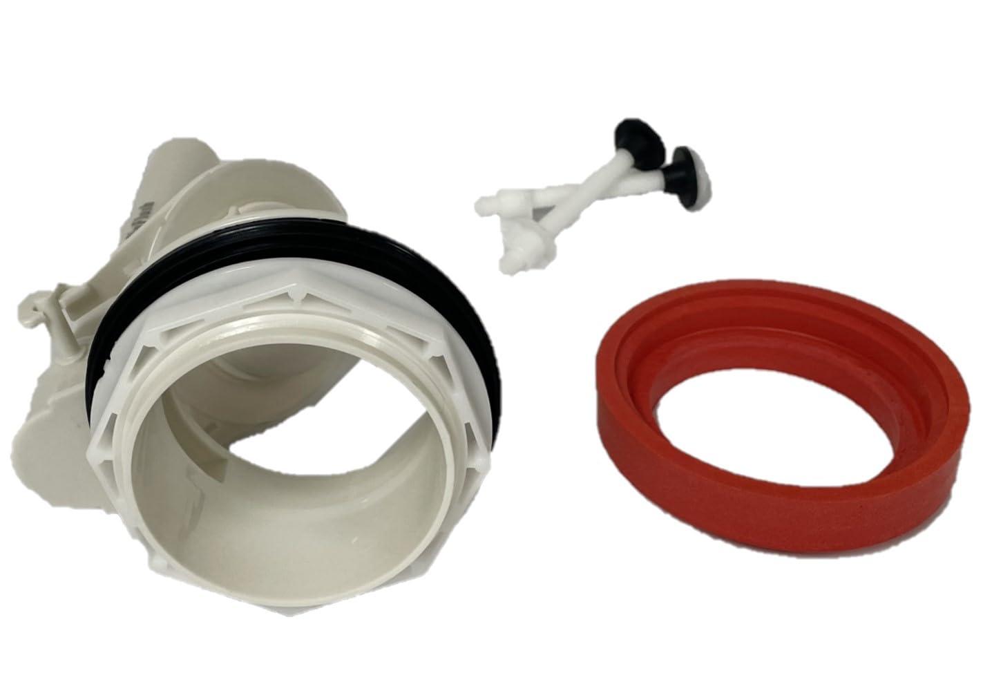 Universal Rubber Flush Valve Replacement Kit with Nylon Bolts