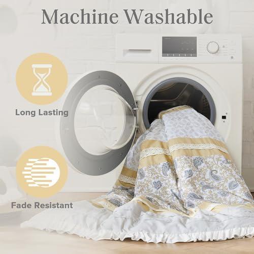 Madison Park Dawn 9 Piece Cotton Percale Comforter Set