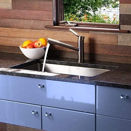 32-Inch Satin Stainless Steel Undermount Kitchen Sink