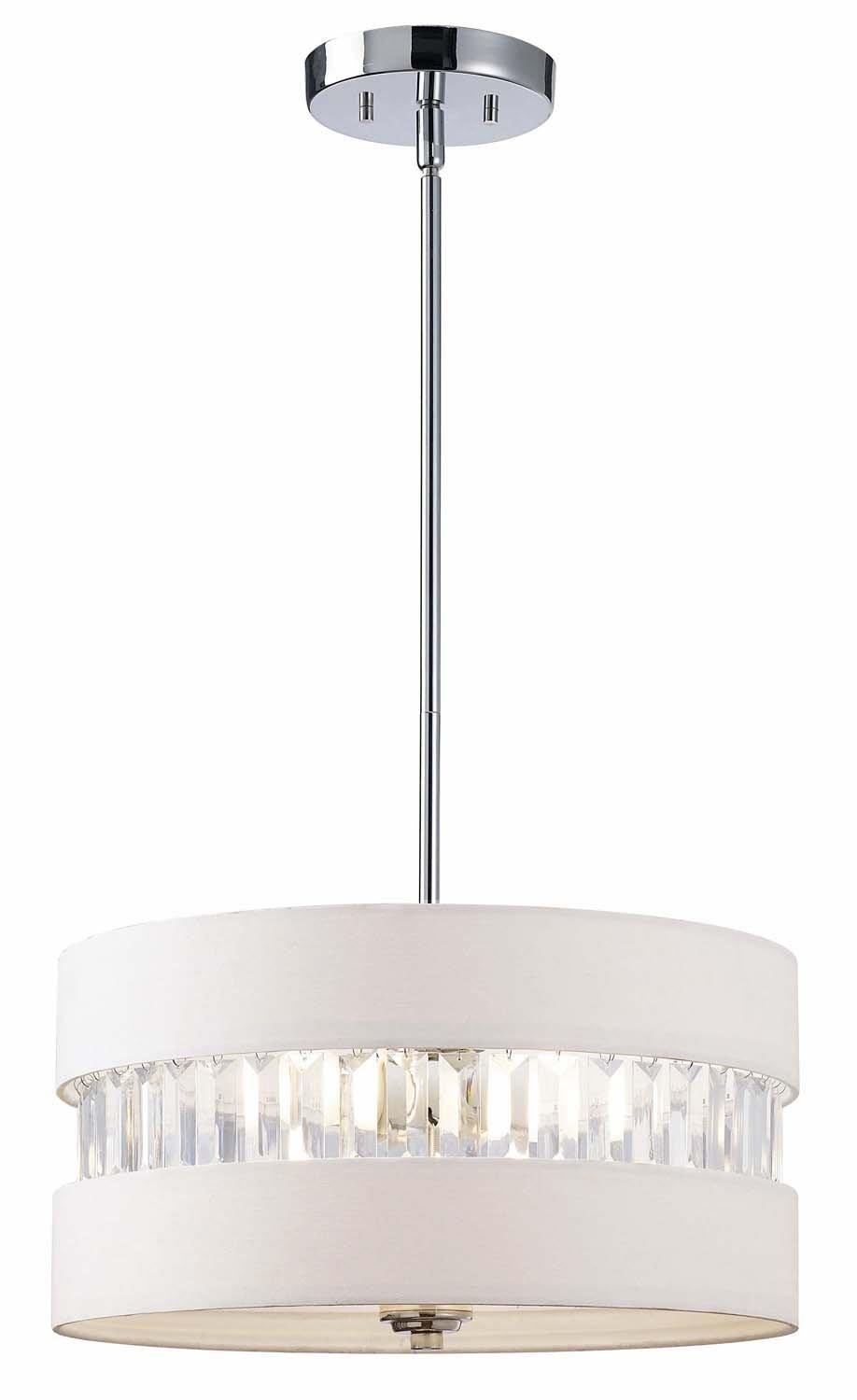 ICH426A03CH16-Canarm Inc-Ballard - 3 Light Chandelier-16 Inches Tall and 16.25 Inches Wide