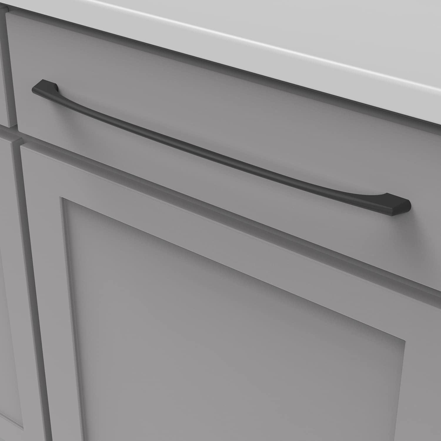 Greenwich Kitchen Cabinet Handles, Solid Core Drawer Pulls for Cabinet Doors, 19-1/4 Inch