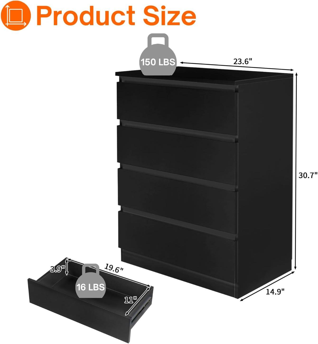 Braegan 4 - Drawer Dresser