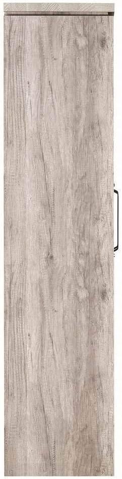 Alejo 2-door Tall Cabinet Grey Driftwood