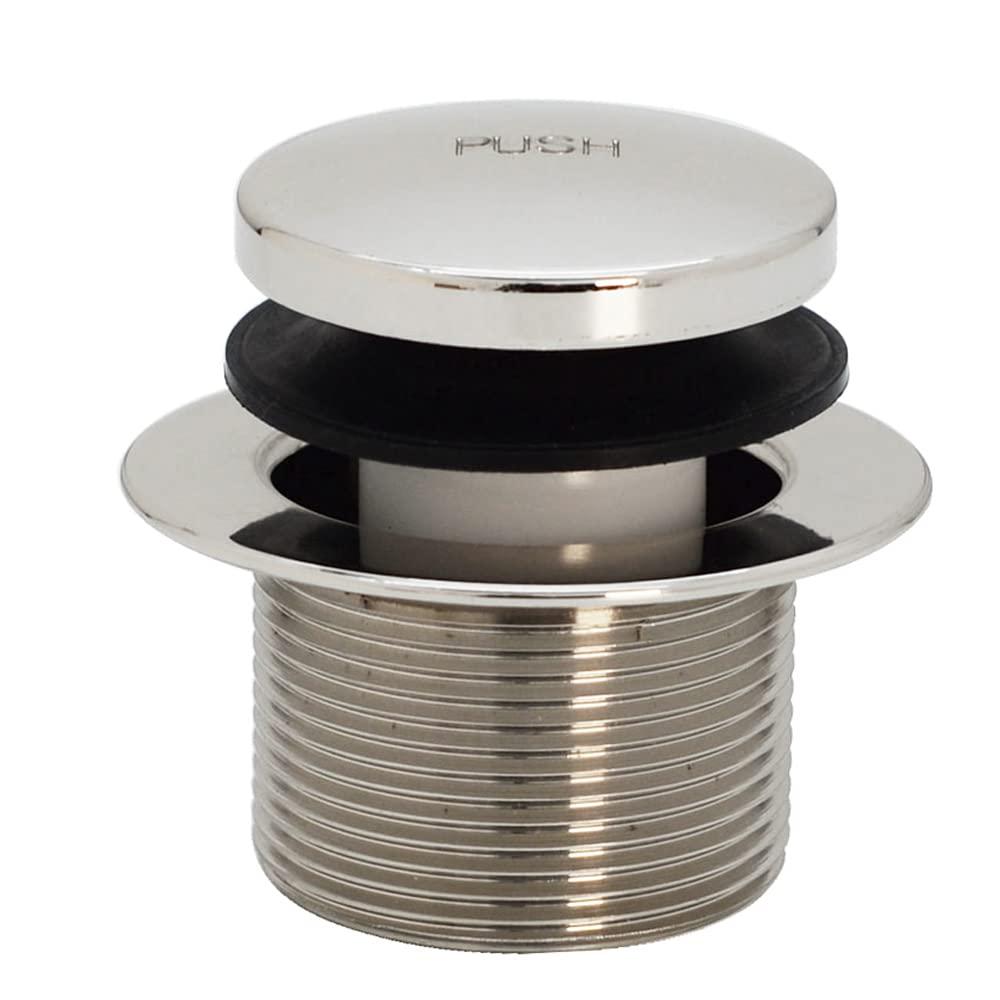 1-1/2" Coarse Thread Tip-Toe Bathtub Leg Drain with One-Hole Overflow