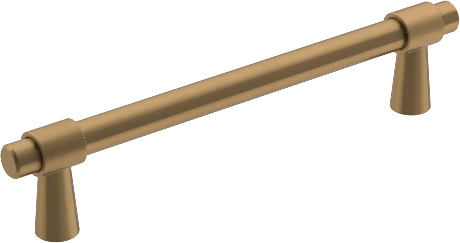 Amerock Destine 5-1/16 inch (128mm) Center-to-Center Champagne Bronze Cabinet Pull