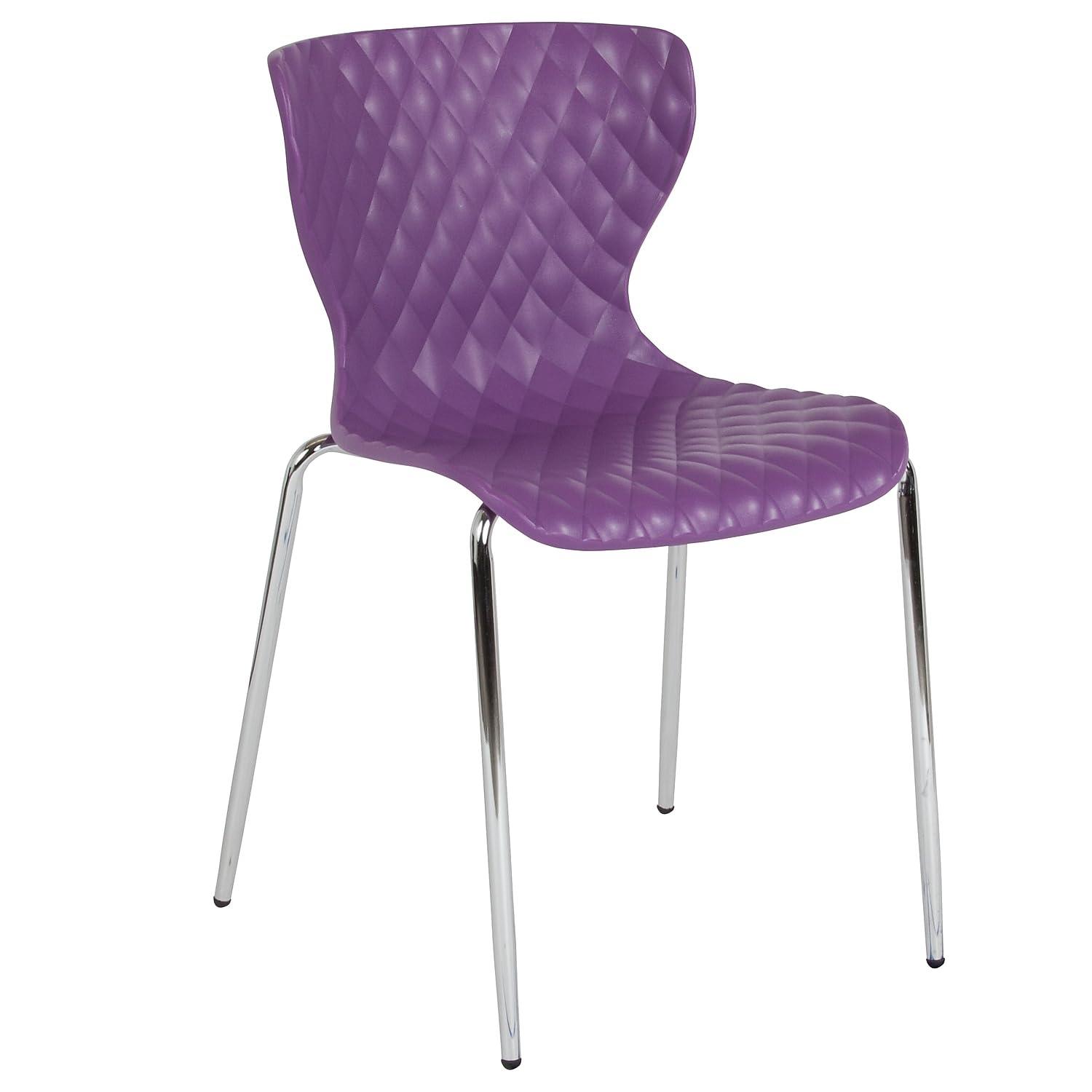 Flash Furniture Lowell Contemporary Plastic Stack Chair