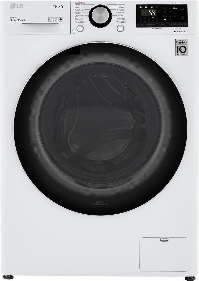 LG WM3555HWA combination washer electric dryer