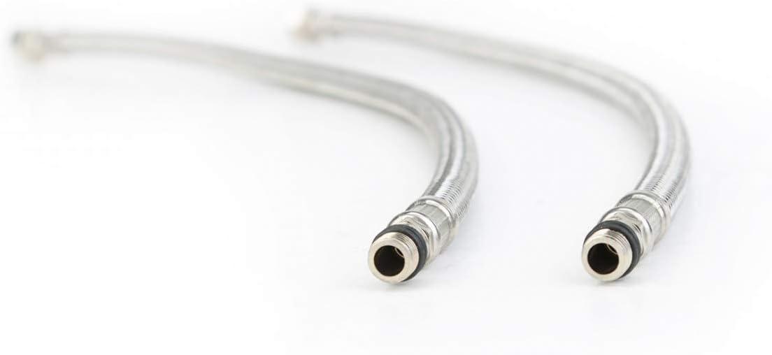 Bathroom Faucet Supply Line Stainless 10MM Male 3/8" Female Renovators Supply