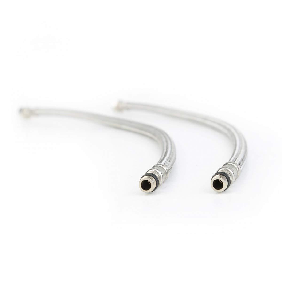 Bathroom Faucet Supply Line Stainless 10MM Male 3/8" Female Renovators Supply