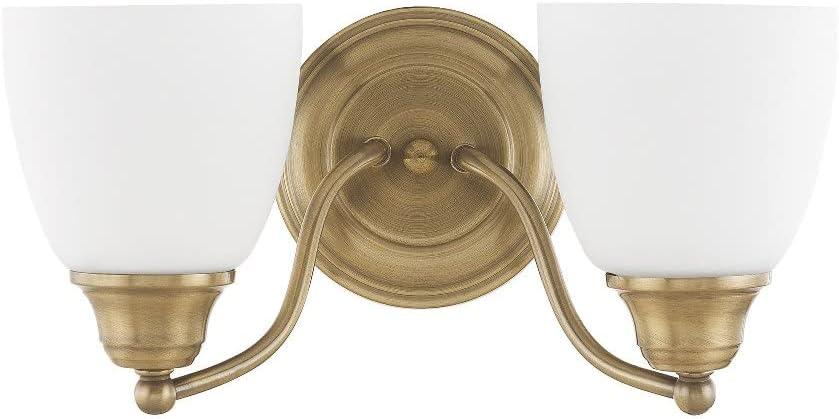 Livex Lighting Somerville 2 - Light Vanity in  Brushed Nickel