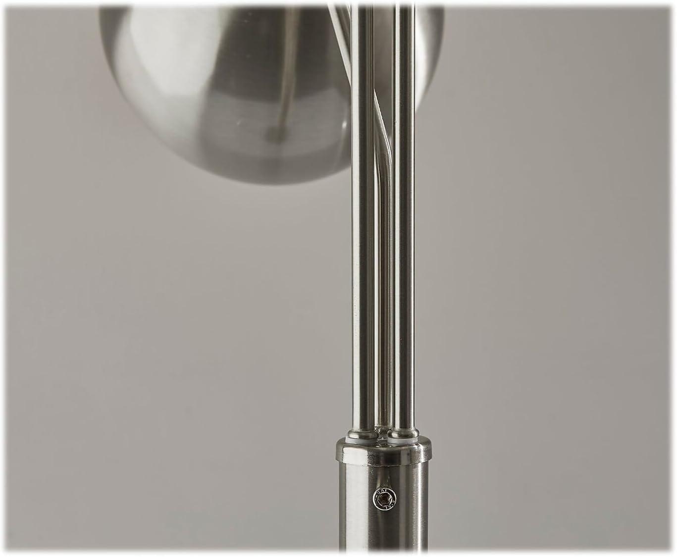 Brooks Metal Triple Head Floor Lamp (68")