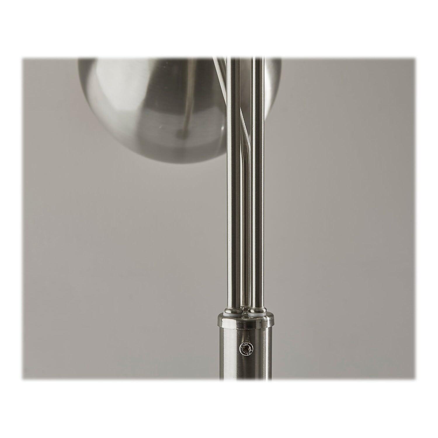 Brooks Metal Triple Head Floor Lamp (68")