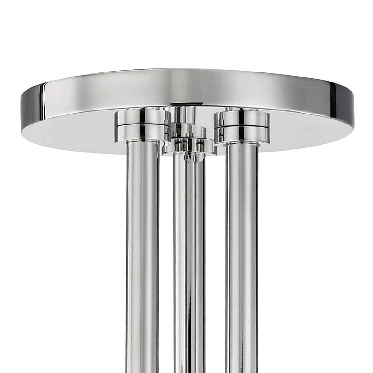 Mitzi Stella 3 - Light Semi-Flush Mount in  Old Bronze White Shade